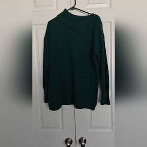 Like New Women's Green Sweater, Size L